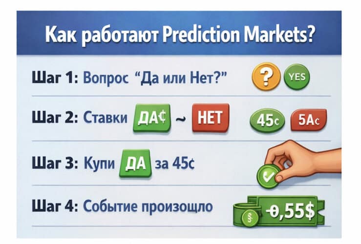 polymarket - как работают рынки предсказаний