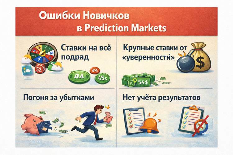 ошибки новичков polymarket